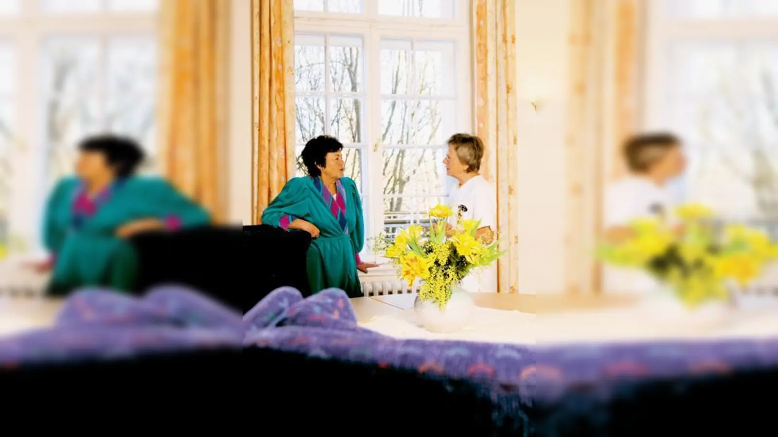 Auf der Palliativ-Station im Krankenhaus Harlaching soll den Patienten das Leben so angenehm wie möglich gemacht werden. (Fotos: Klinik)