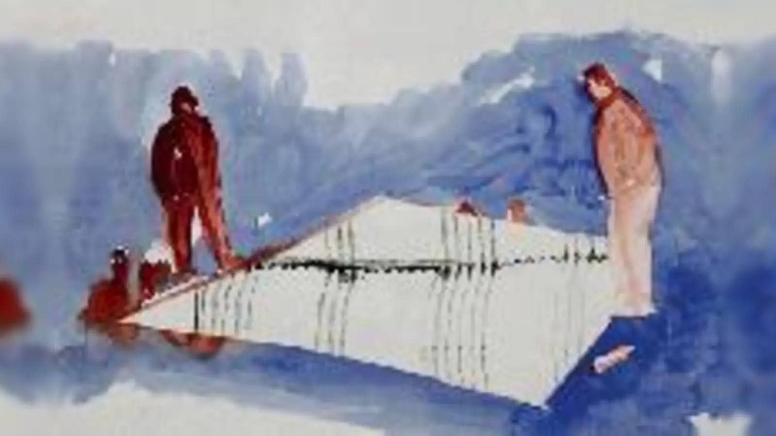 Aquarell »Horror Vacui« von Jess Walter.	 (Foto: VA)