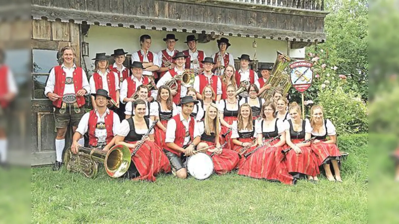 Seit 1995 sind die Steinhöringer Blasmusikanten  elementarer Bestandteil des Gemeindelebens.    (F: VA)