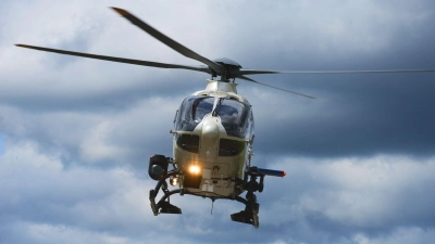 Großeinsatz in Altenerding - auch mit Beteiligung eines Polizeihubschraubers. (Foto: Bayerische Polizei)