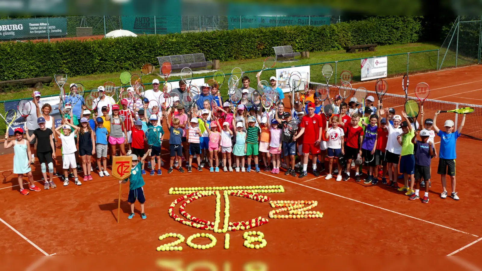 Die Trainingswoche des Tennisclub Zorneding steht direkt bevor. Ein großer Spaß für alle Kids. (Foto: VA)