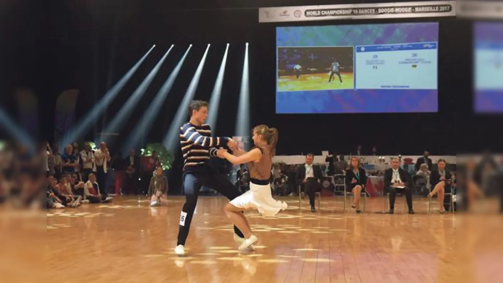 Nach dem WM-Sieg 2016 reichte es heuer »nur« für den 2. Platz für das Pframmerner Tanzduo.	 (Foto: Boogie Magics)