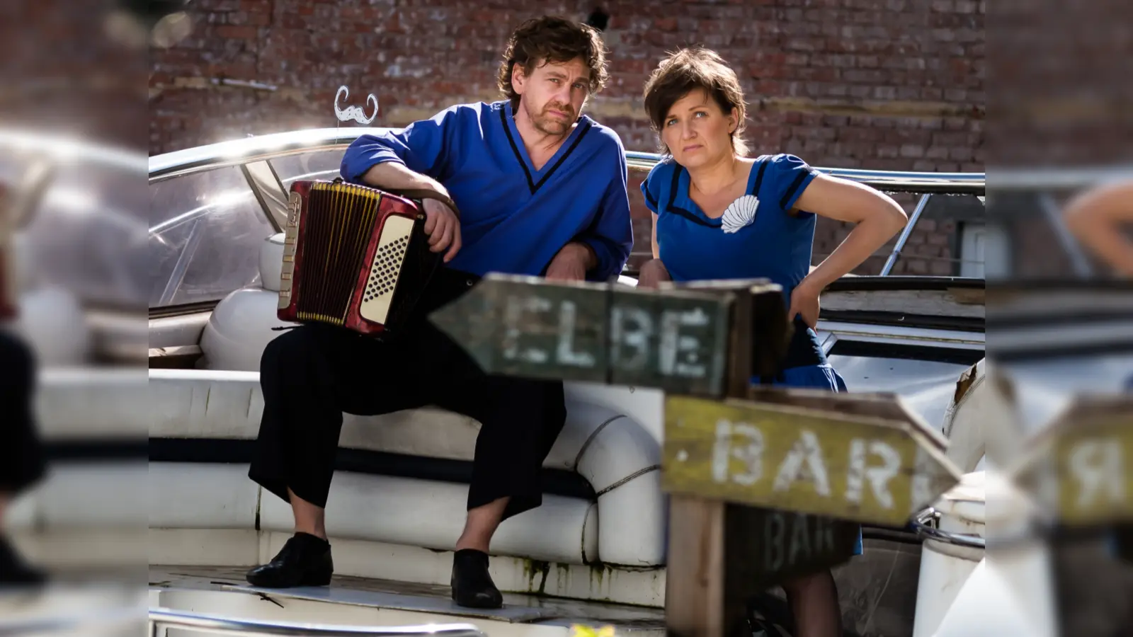 Heike Feist und Andreas Nickl präsentieren am 10. Mai in der Grünwalder Römerschanz: "Schöner Scheitern mit Ringelnatz." (Foto: VA)