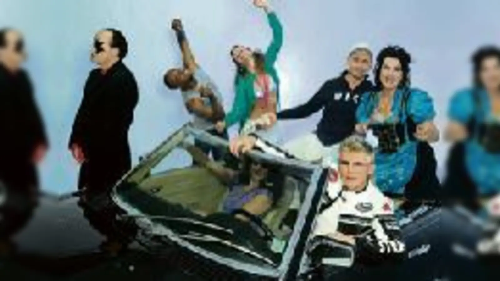 Markus und Co. reiten auf der Neuen Deutschen Welle ins Neue Deutsche Theater.	 (Foto: Dirk Schaper)