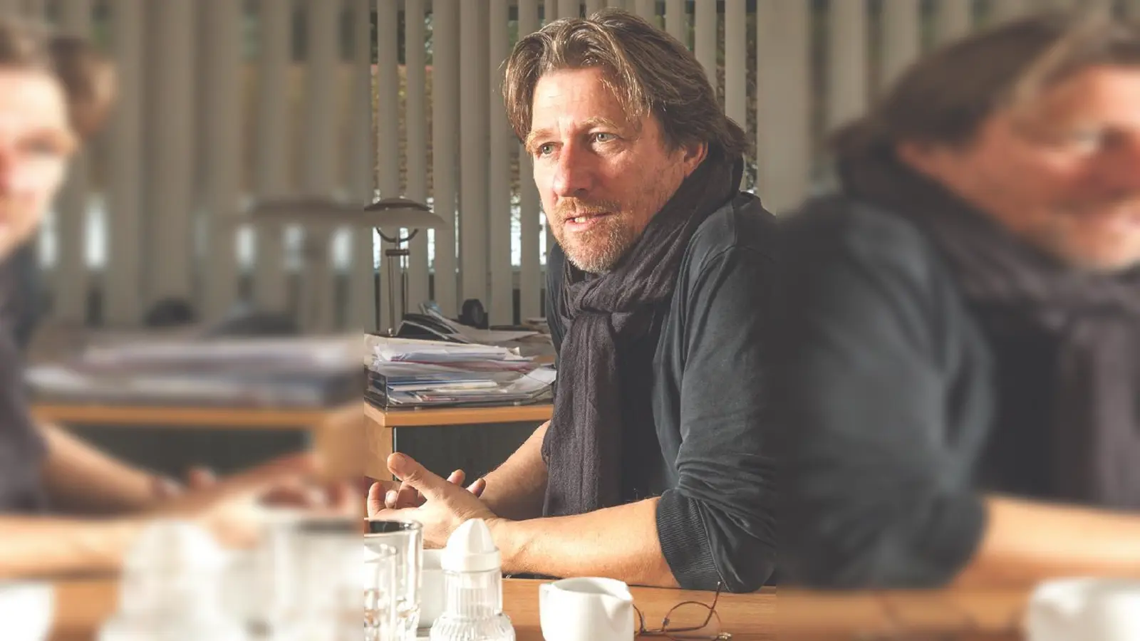 Michael Fitz im Gespräch.	 (Foto: Doris Maierhofer)