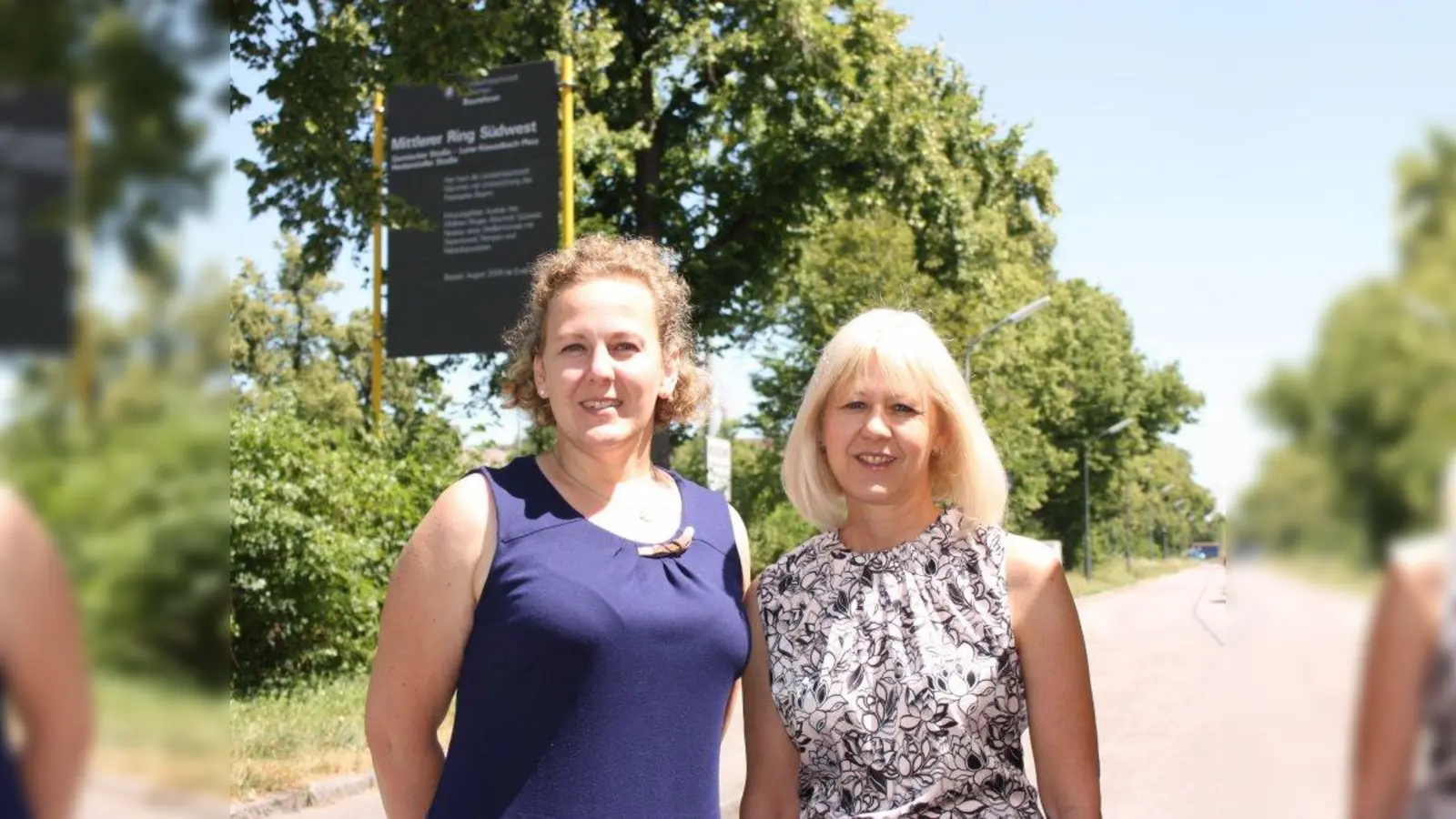 Barbara Amrein (links) und Sabine Keller haben eine Petition gestartet, um der Forderung der Anwohner nach Schutz Nachdruck zu verleihen. (Foto: job)
