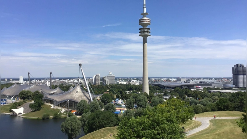 Im Olympiapark soll 2027 und 2028 der World Triathlon Cup stattfinden. Dazu werden über 200 Profiathleten aus 18 Nationen erwartet.  (Foto: Daniel Mielcarek)