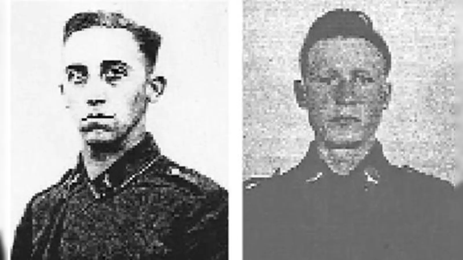 Stürzten im November 1943 nahe Goldach ab: Flugzeugführer Alois Brunnmayr (links) und Funker Erich Hinz.	 (Fotos: privat)