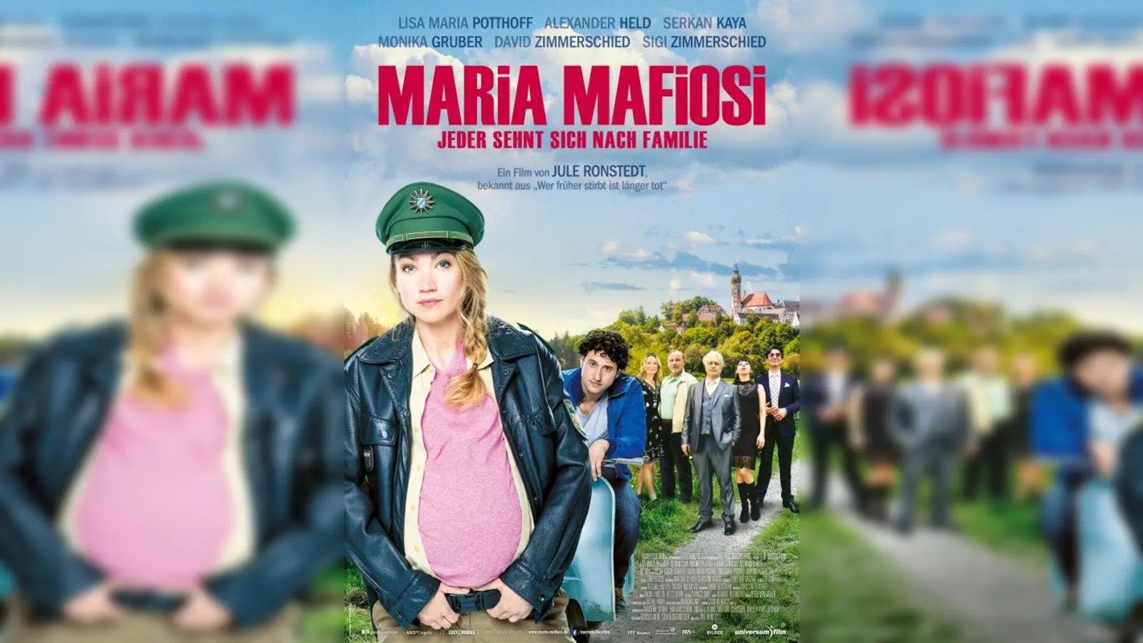 Die Filmreihe 50+ Kino zeigt die bayerische Krimikomödie „Maria Mafiosi”. (Foto: Plakat)