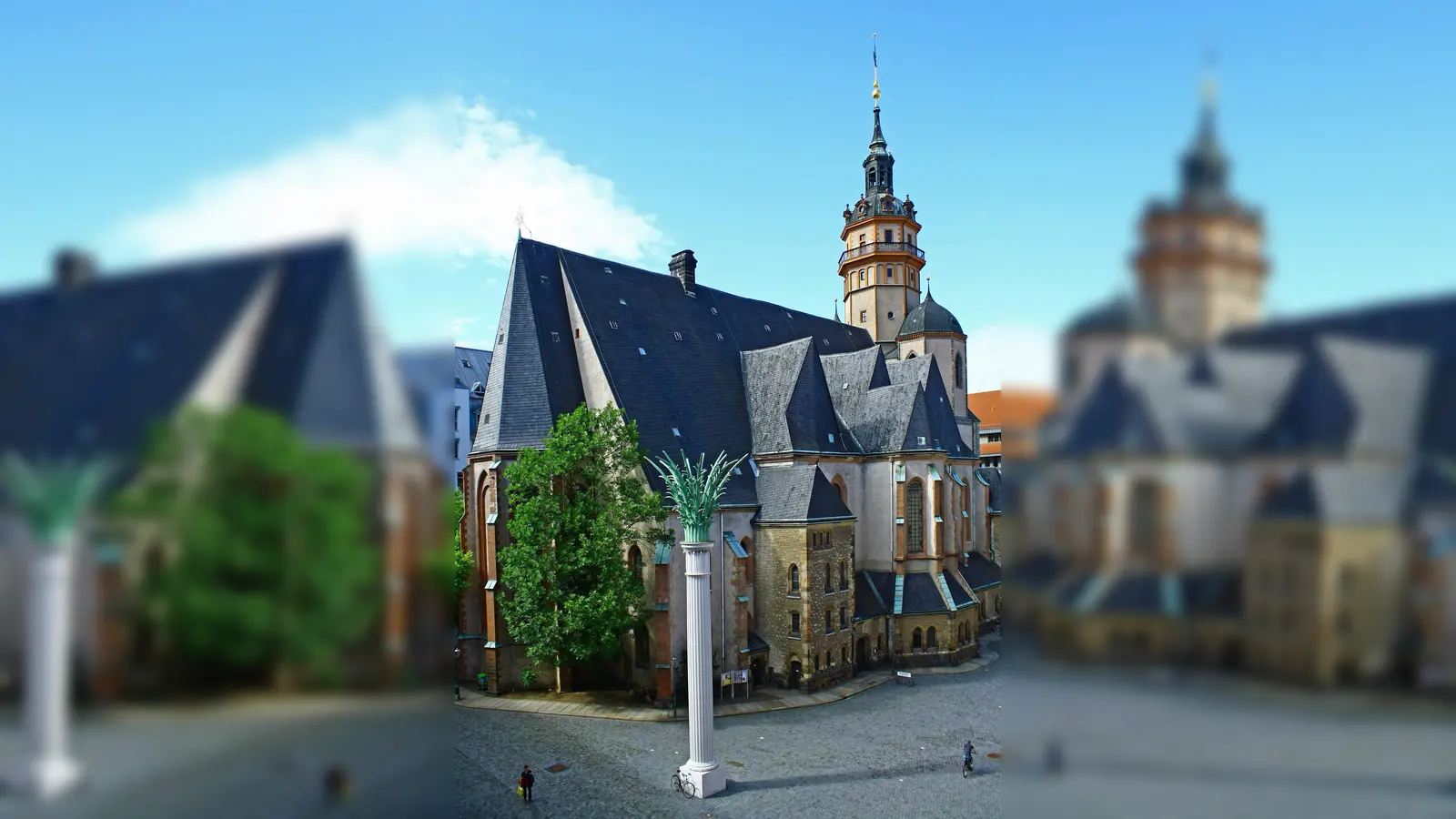 Die Nikolaikirche ist die älteste und größte Kirche in Leipzig. Im Herbst 1989 war die sie zentraler Ausgangspunkt der friedlichen Revolution in der DDR. (Foto: CC BY-SA 3.0)