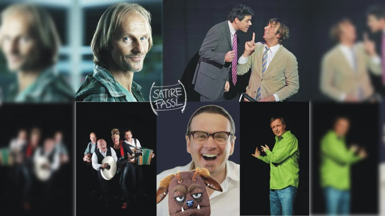 Eisi Gulp präsentiert seine Fassl-Gäste. (Foto: sat)