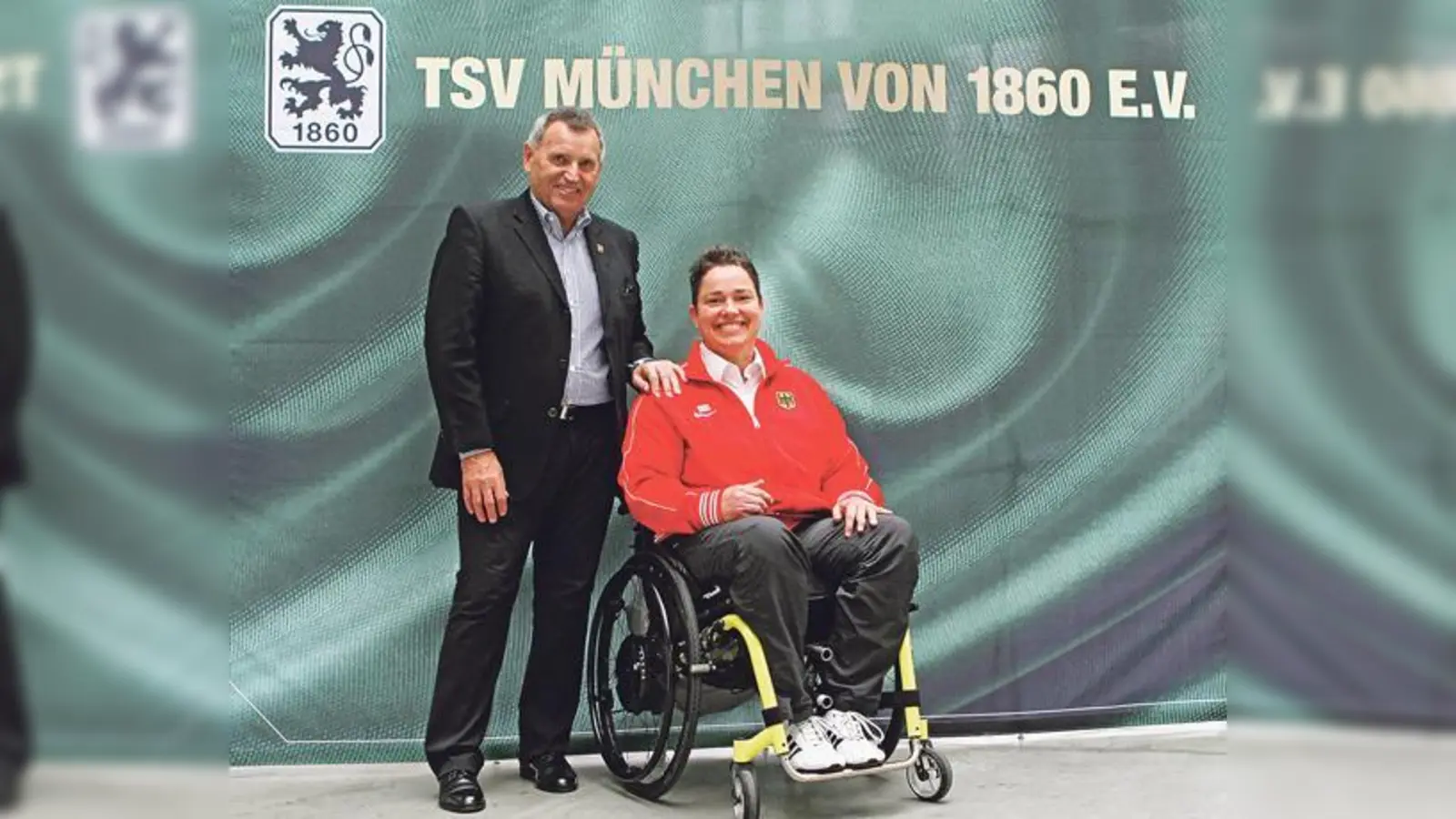 Engagieren sich für den Behindertensport: Birgit Kober  und Karl Rauh.	 (Foto: A. Wild)