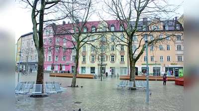 Bald schöner? Bürger wünscht sich Blumenkübel für den Harras. (Foto: job)