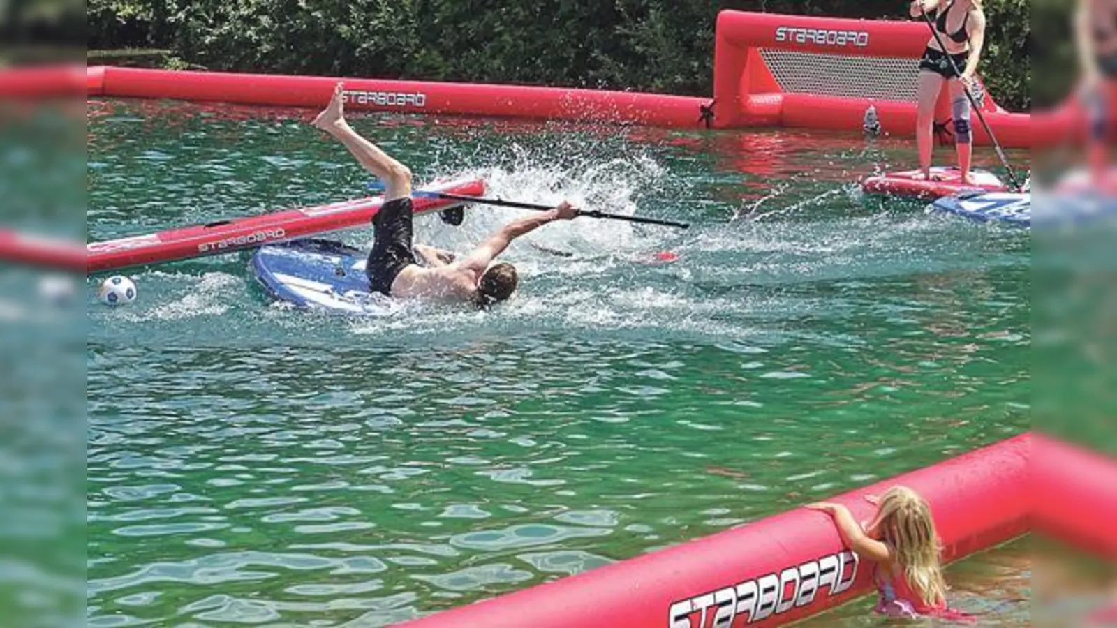 Wasseraction pur ist in Neufahrn  (Foto: für all diejenigen, die gerne Wasserratten werden wollen. 	Foto privat)