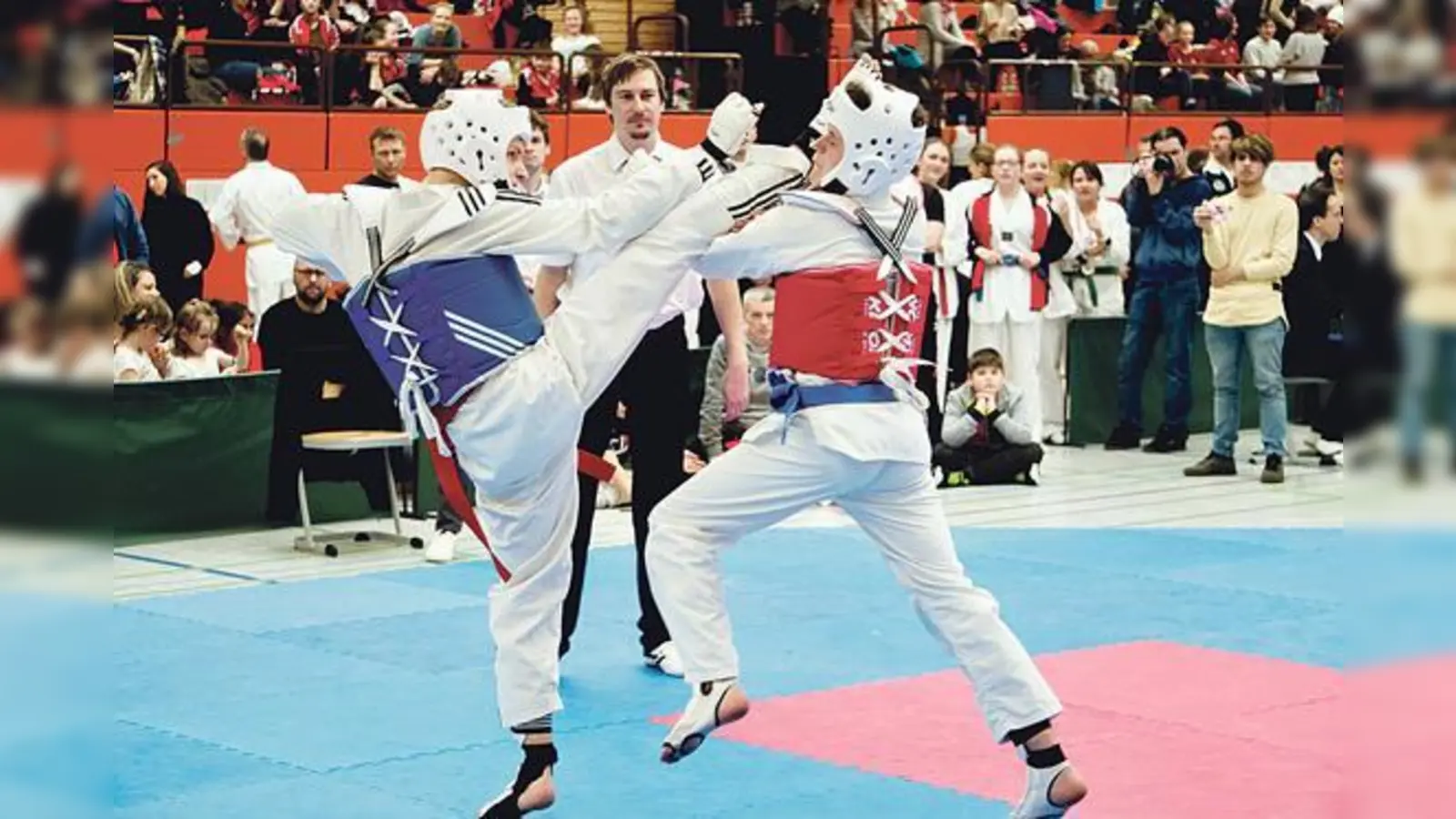Beim Neubiberger Cup holten die Taekwondo-Kämpfer stolze 21 Medaillen.	 (Foto: TSV Neubiberg)