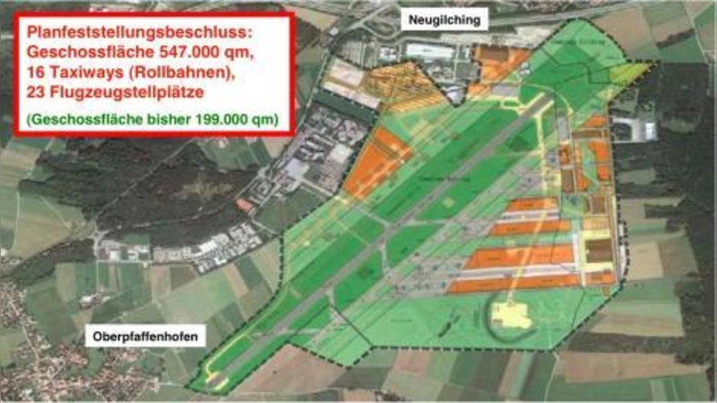 Auf rund das Vierfache möchten die Betreiber den Sonderflugplatz Oberpfaffenhofen erweitern. Das würde einen „qualifizierten Geschäftsreiseflugverkehr“ ermöglichen. Die Würmtaler Gemeinden stellten sich nun unisono gegen die Ausweitung des Flughafens. (Foto: US)