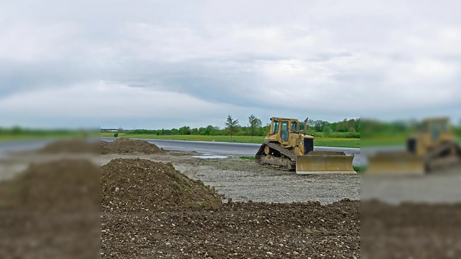 Im Landschaftspark rollen die Bagger an, mehr Aufenthaltsqualität soll geschaffen werden.  (Foto: Kohnke)