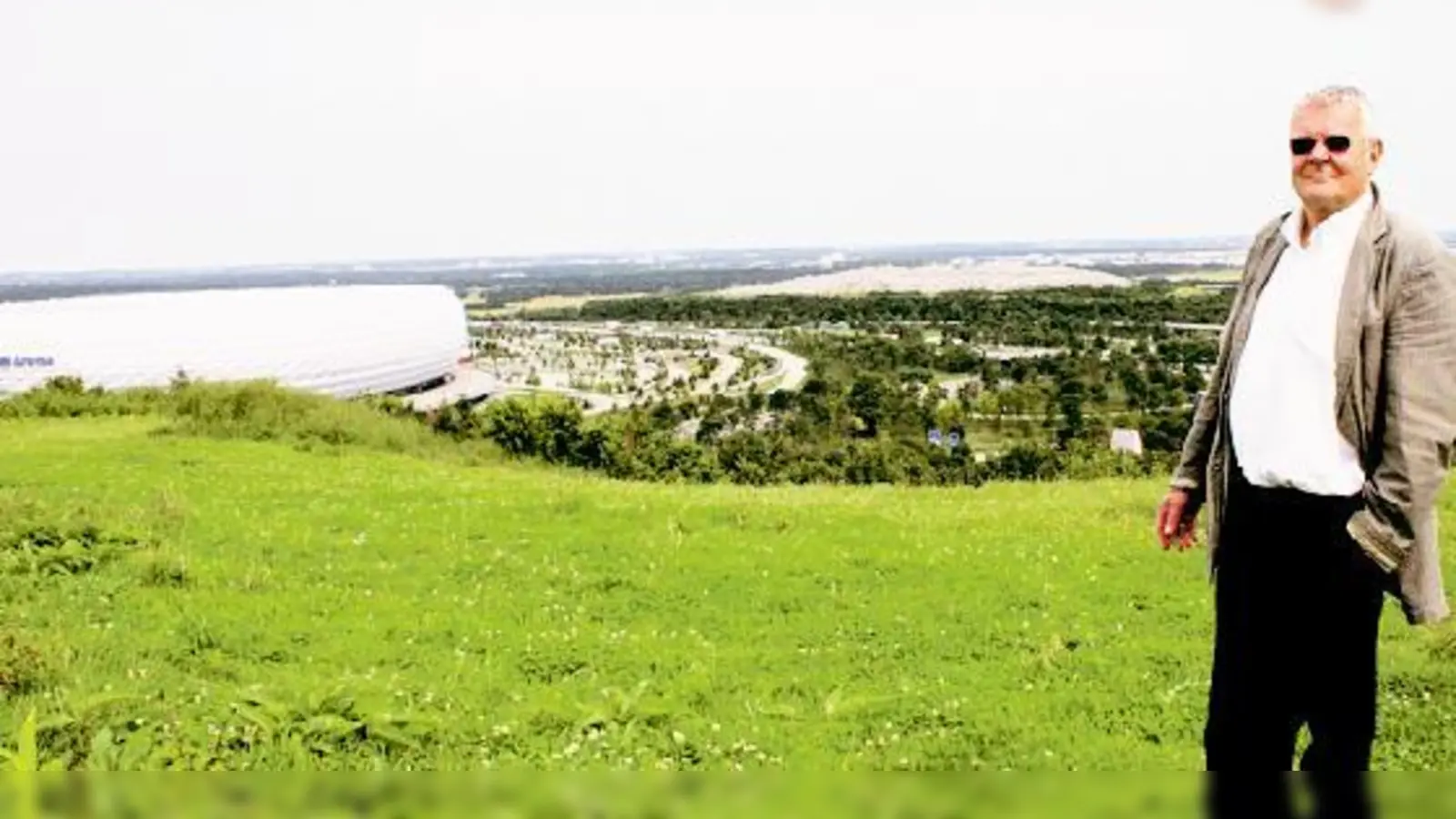 Der Fröttmaninger Berg habe, sagt BA-Vorsitzender Werner Lederer-Piloty (SPD), seine Qualitäten als Ausflugsziel ja schon bewiesen  vielleicht dient er der Deponie Nord-West als Beispiel.	 (Foto: ko)