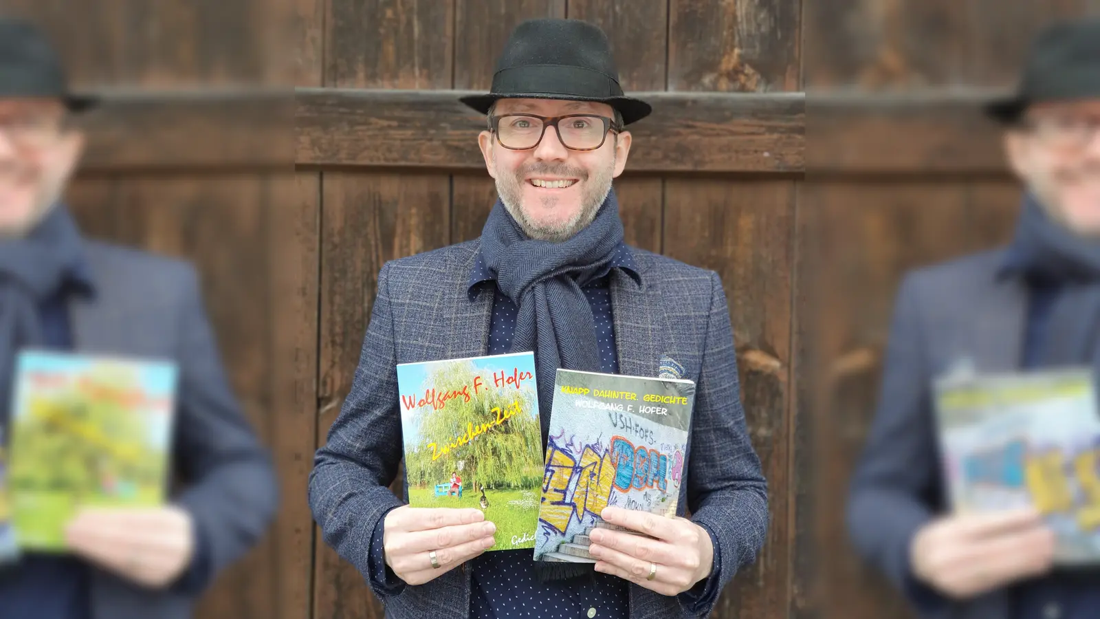 Wolfgang F. Hofer liest beim Aktivtreff in der Stadtbücherei Erding. (Foto: Susanne E. Hofer)