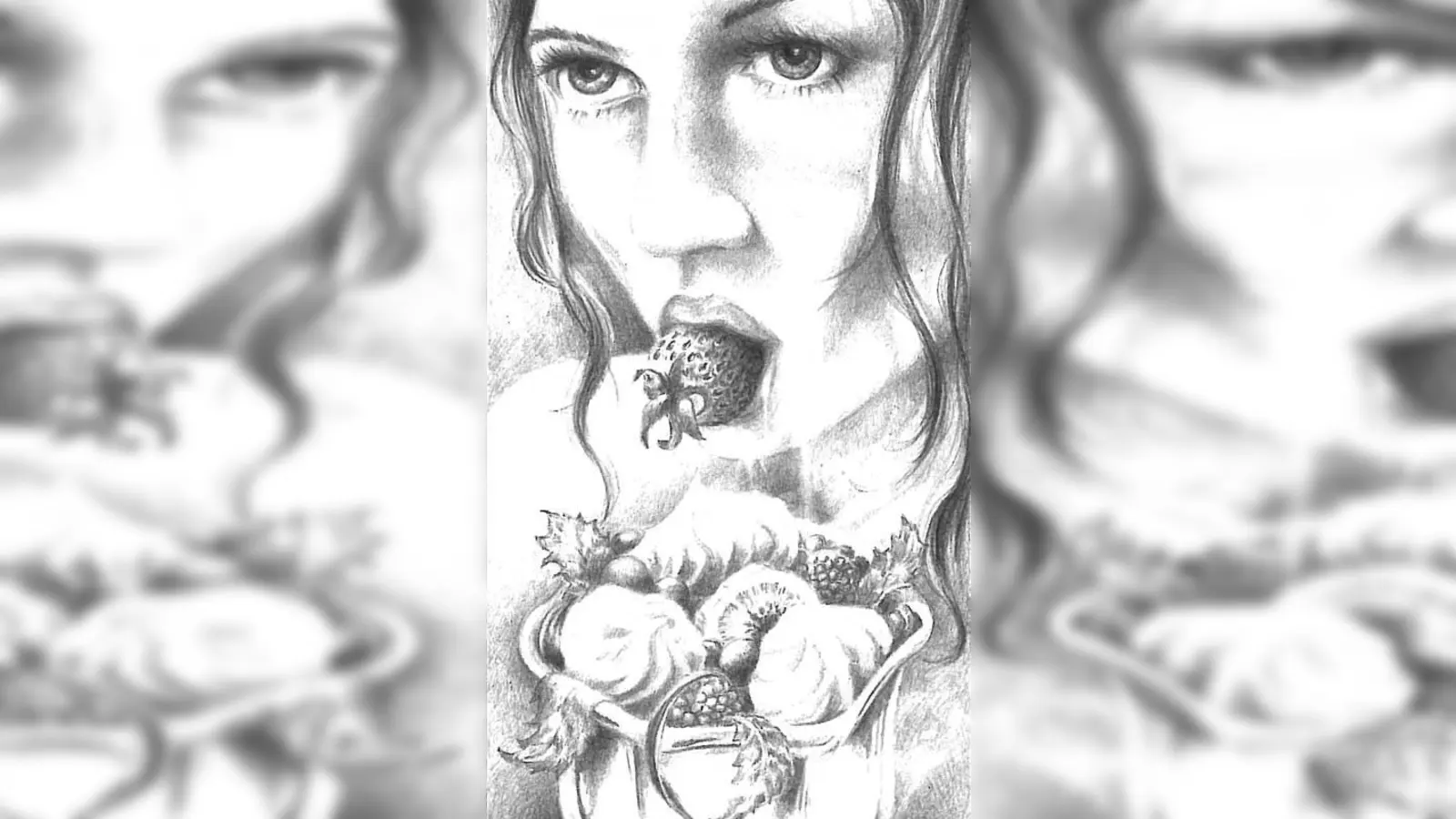 Erdbeeren: Mit ihren Illustrationen bringen drei Dachauer Künstler die sinnlichen Geschichten auf den Punkt. (Foto: Illustration: Heiko Klohn)