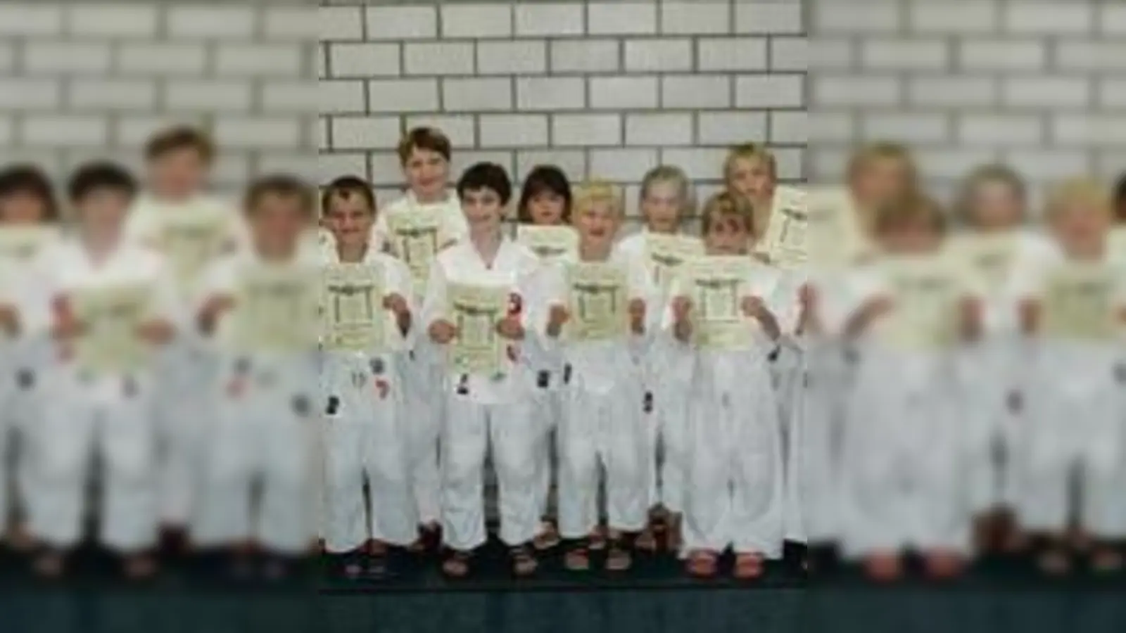 Alle haben mit Bravour bestanden: Judoka-Minis beim SVL.   (Foto: Verein)
