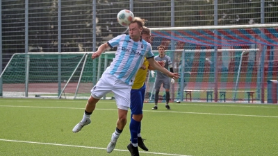Doppeltorschütze: Julian Schleich.  (Archivbild: Anne Wild)