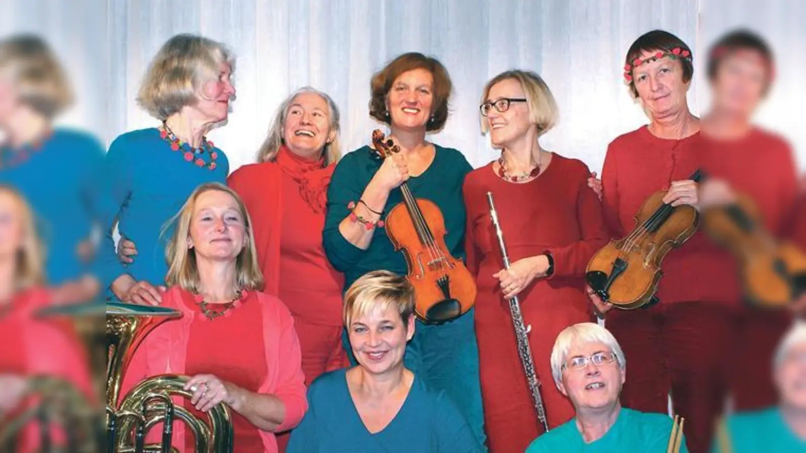 Haben gut Lachen: die Musikerinnen von RosenRot.	 (Foto: VA)