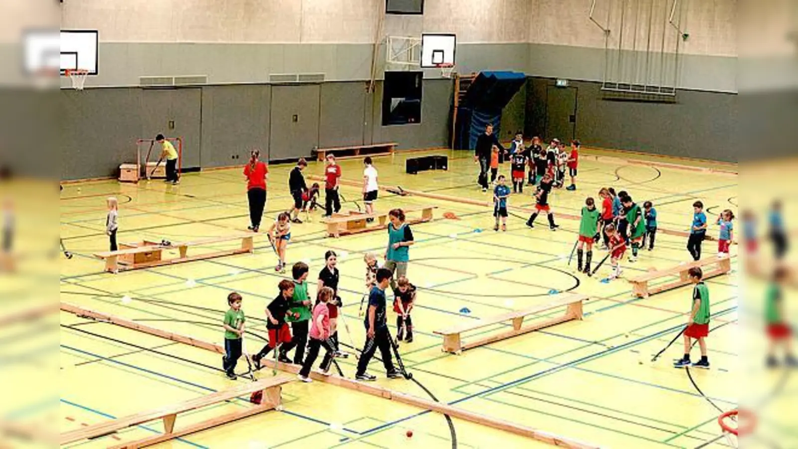 Die Grasshoppers freuen sich über viele Kinder am Schnuppertag, 14. November. 	 (Foto: VA)