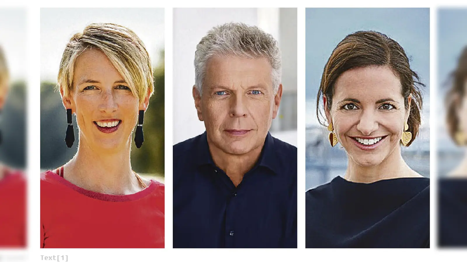 Treten gemeinsam mit elf weiteren Kandidaten am 15. März an: (v. l.) Katrin Habenschaden (Grüne), OB Dieter Reiter (SPD) und Kristina Frank (CSU). 	Fotos: VA (Foto: VA)