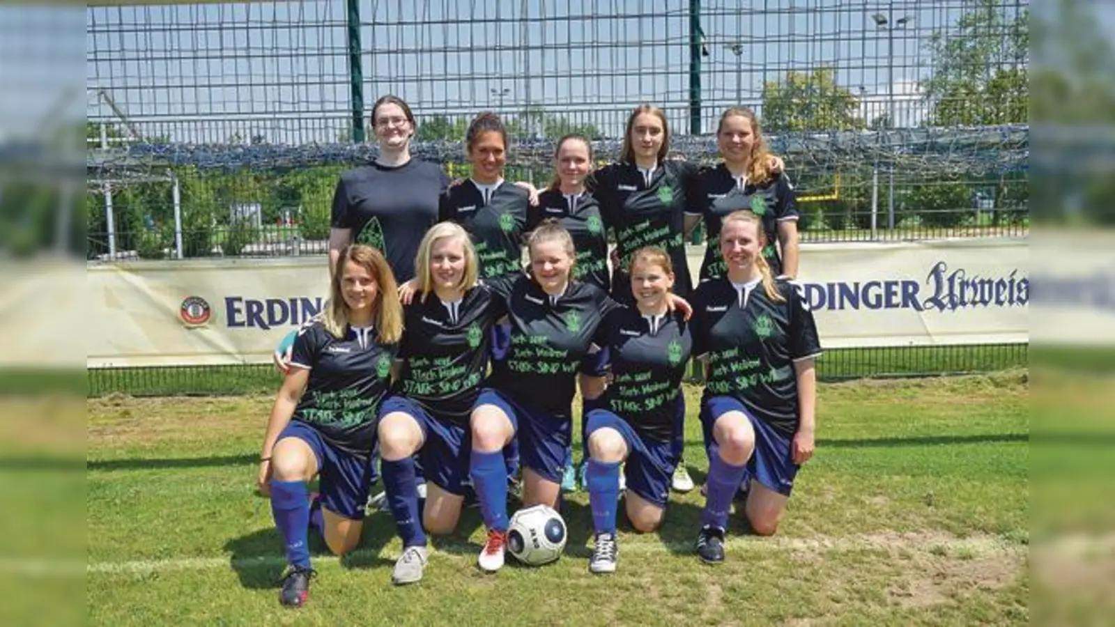 Die Spielgemeinschaft SV-DJK Taufkirchen SV-Waldperlach feiert den verdienten Aufstieg in die Kreisliga. Dort steht erst einmal der Klassenerhalt auf dem Programm.	 (Foto: hw)