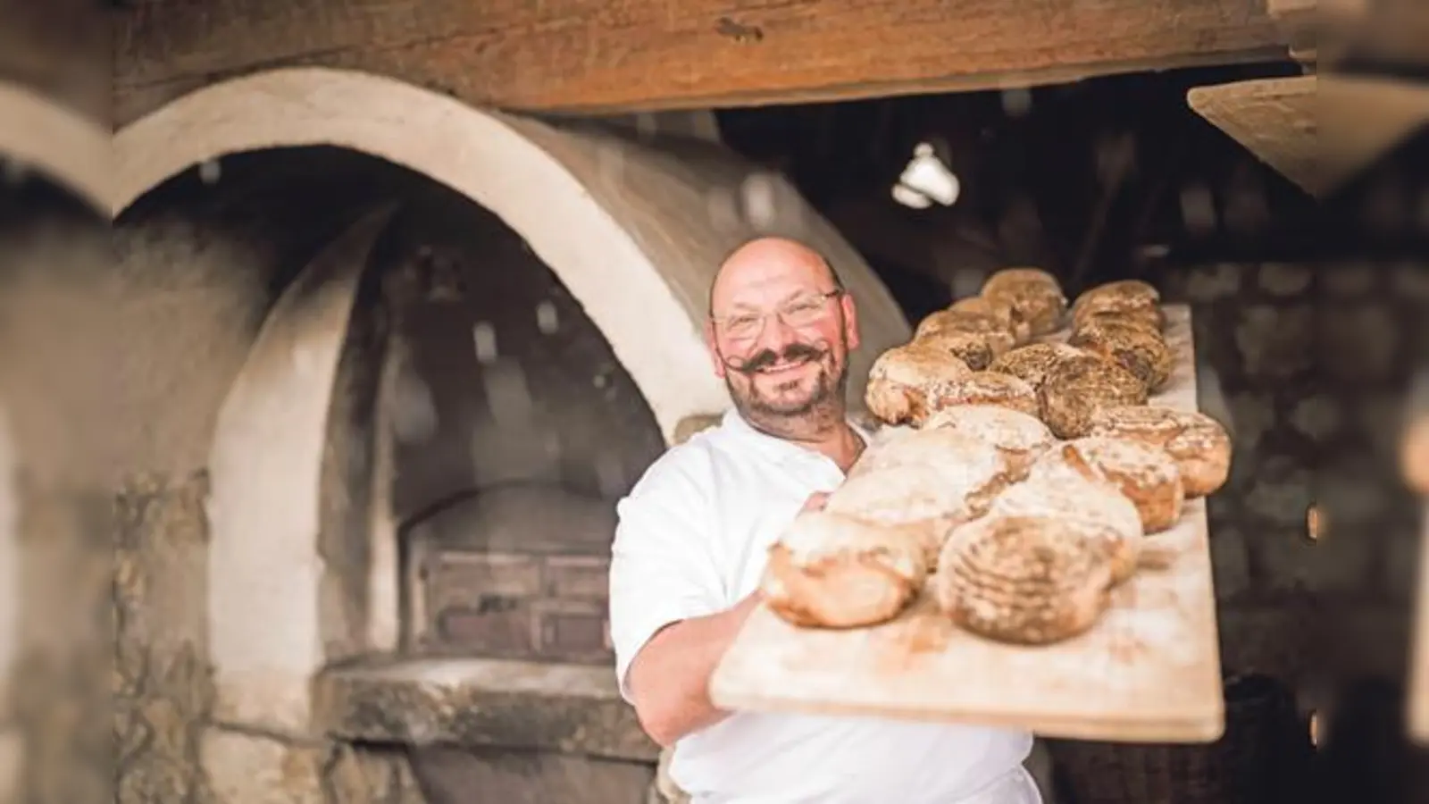 Stolz darf der Bäcker sein.	 (Foto: Markus Wasmeier)