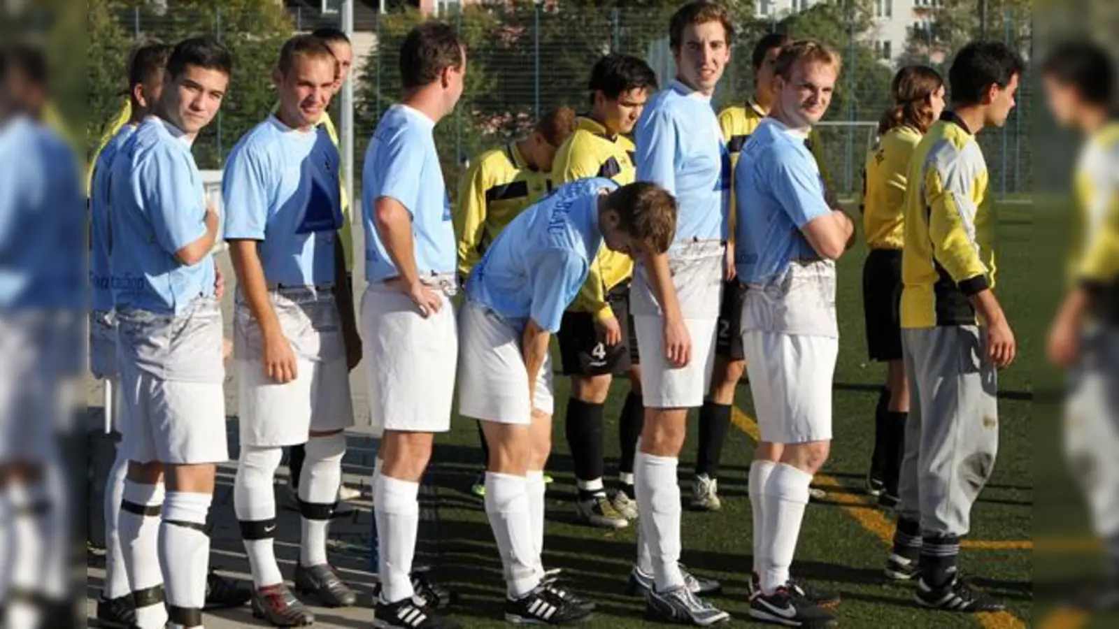 Zu Gast beim SK Banja Luka: die Amateur-Löwen vom TSV 1860 III.  (Foto: A. Wild)