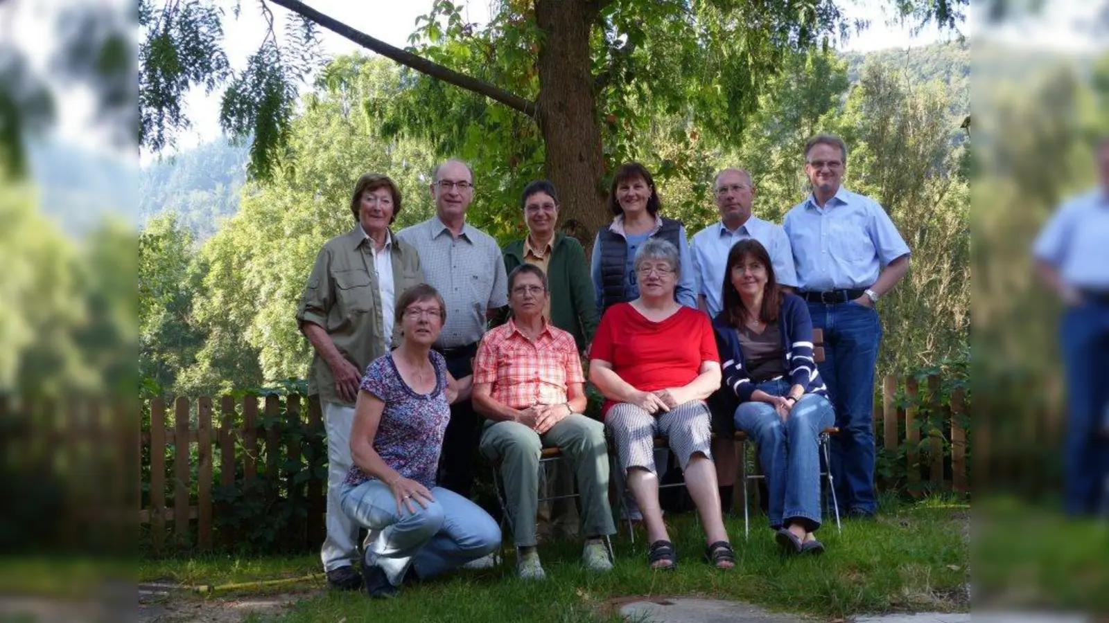 Square Dancer im Kurzurlaub: Die „scrambled 8's” aus Germering auf ihrem Ausflug im Altmühltal. (Foto: pi)