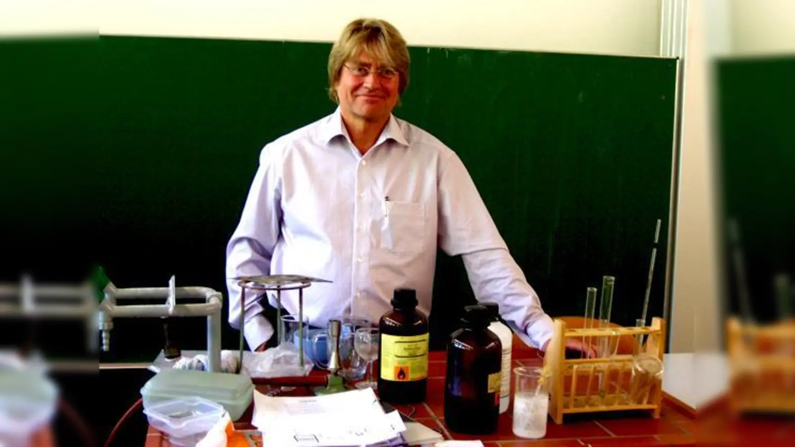 Schulleiter René Horak freut sich über das neue Angebot, dass jungen Spitzensportlern die Möglichkeit geben soll, den Unterricht so zu gestalten, dass am Vormittag in einem vernünftigen Zeitfenster trainiert werden kann. 	 (Foto: sd)