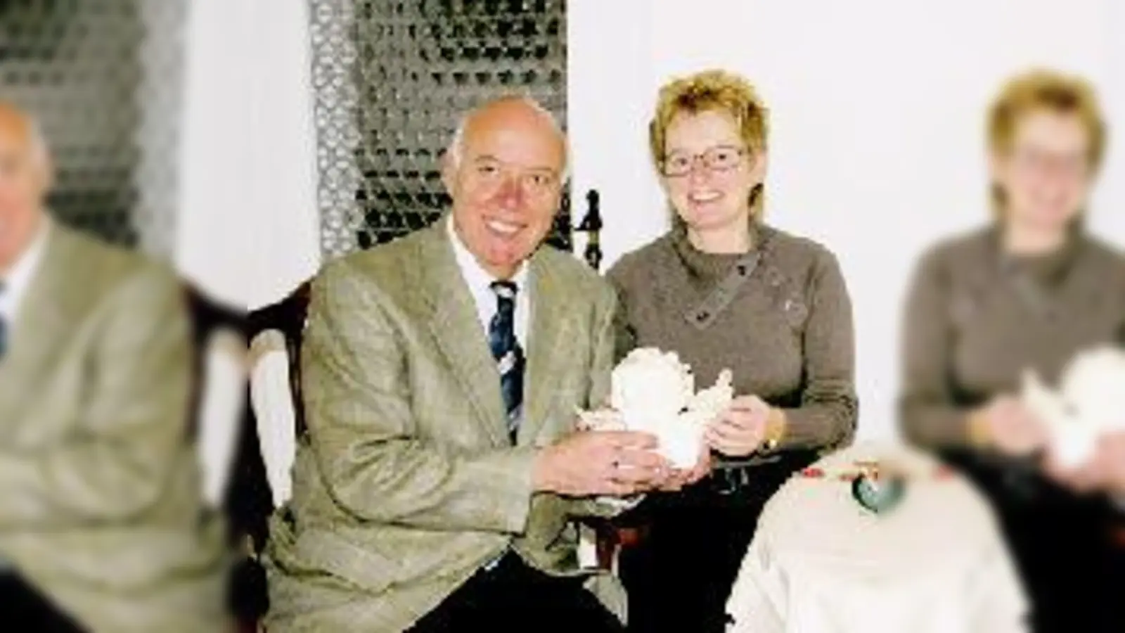 Der Engel 2008 der Harlachinger Rundschau ist Brigitte Doll, die einen Witwenstammtisch gründete. Vorgeschlagen hat sie Manfred Kornprobst. (Foto: hw)