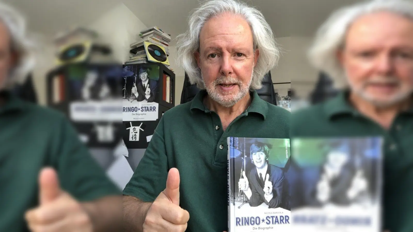 Nicola Bardola hat eine Biografie über den Schlagzeuger der Beatles, Ringo Starr, geschrieben. (Foto: Bardola)