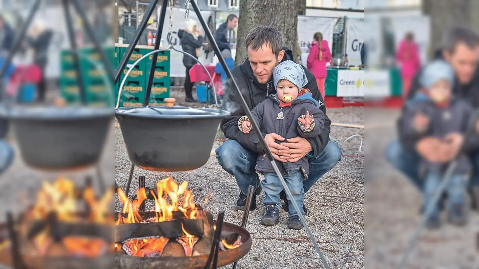 Adventszauber für Jung und Alt am Giesinger  Grünspitz.	 (Foto: Green City)