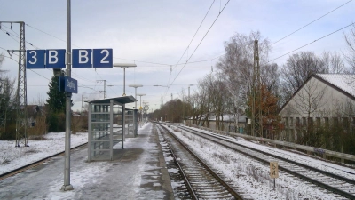 Auch der S-Bahnhalt Daglfing wird vorübergehend nicht angefahren. (Foto: bas)