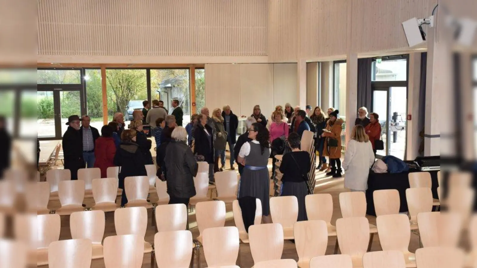 Andrang wie bei einer Schlossführung. (Foto: Hauck)