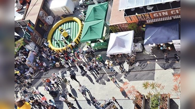 Das Festival »JuKi« im Werksviertel-Mitte bietet ein vielfältiges Mitmachprogramm.	 (Foto: Eventfabrik München)