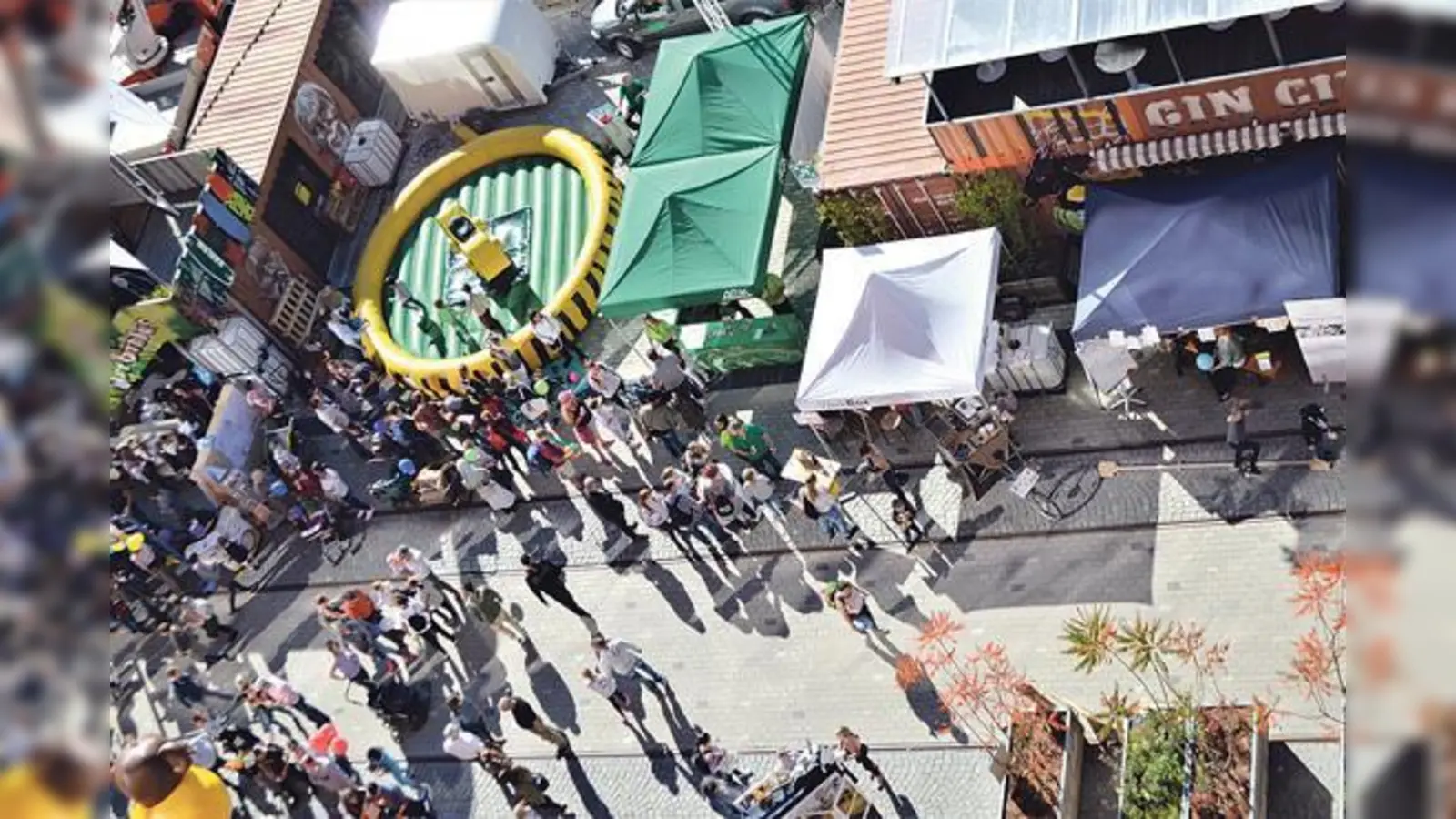 Das Festival »JuKi« im Werksviertel-Mitte bietet ein vielfältiges Mitmachprogramm.	 (Foto: Eventfabrik München)