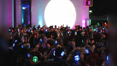 Am 10. Mai ist Silent Disco im Gasteig HP8. (Foto: Andreas Gebert/Gasteig)