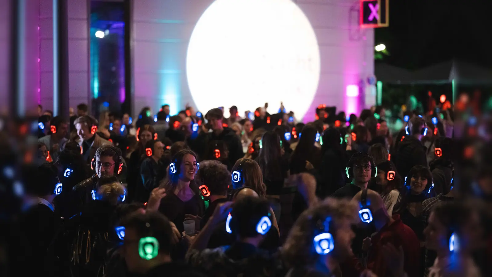 Am 10. Mai ist Silent Disco im Gasteig HP8. (Foto: Andreas Gebert/Gasteig)
