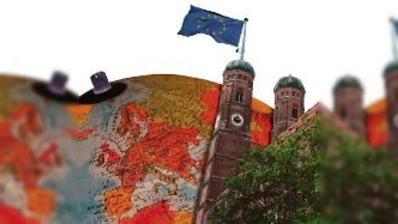 Oberbürgermeister Ude wünscht sich, dass München in Europa mitredet. Weil er sich nicht  von oben diktieren lassen will, was unten nicht oder ganz anders funktioniert.  (Montage: clash)