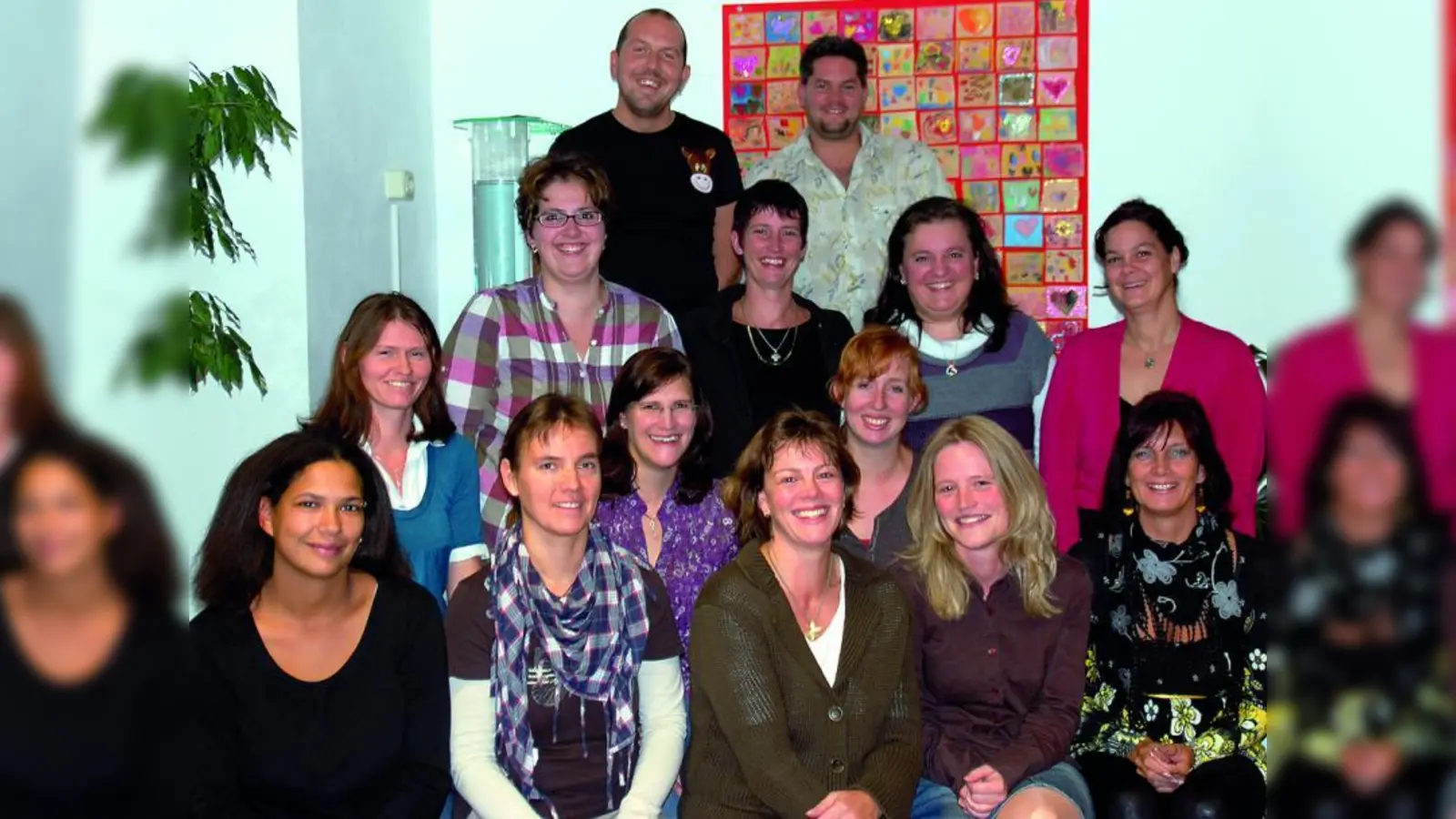 Der neu- und wiedergewählte Elternbeirat des Kindergartens Kleiner Muck in Germering. (Foto: pi)