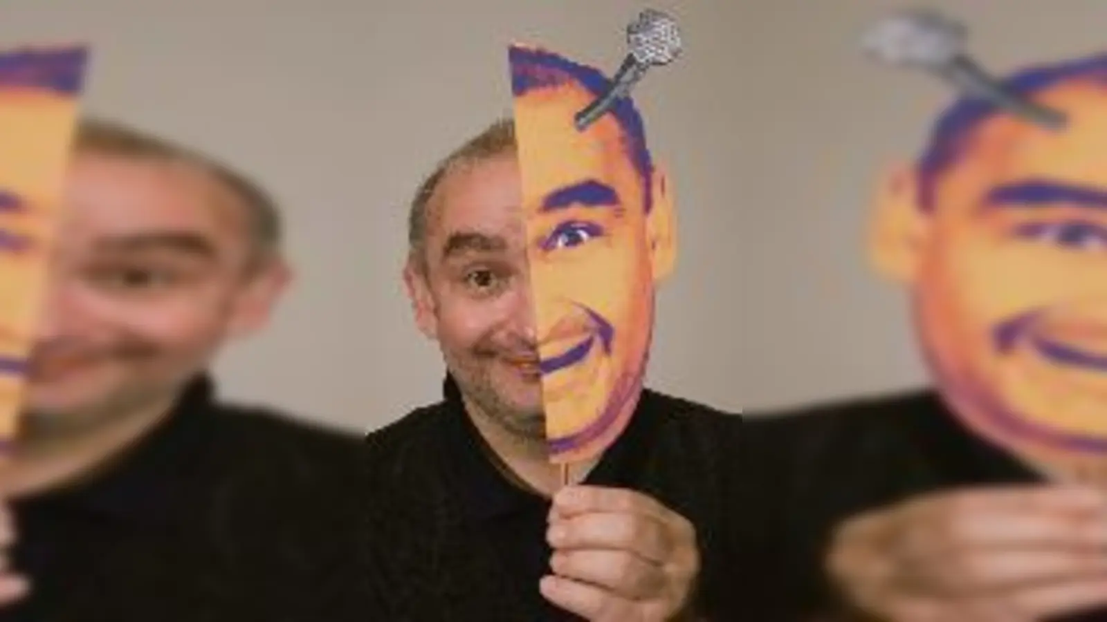 Mit einem Nagel im Kopf <br><br>lebts sichs leichter, meint Sigi Zimmerschied.	 (Foto: VA)