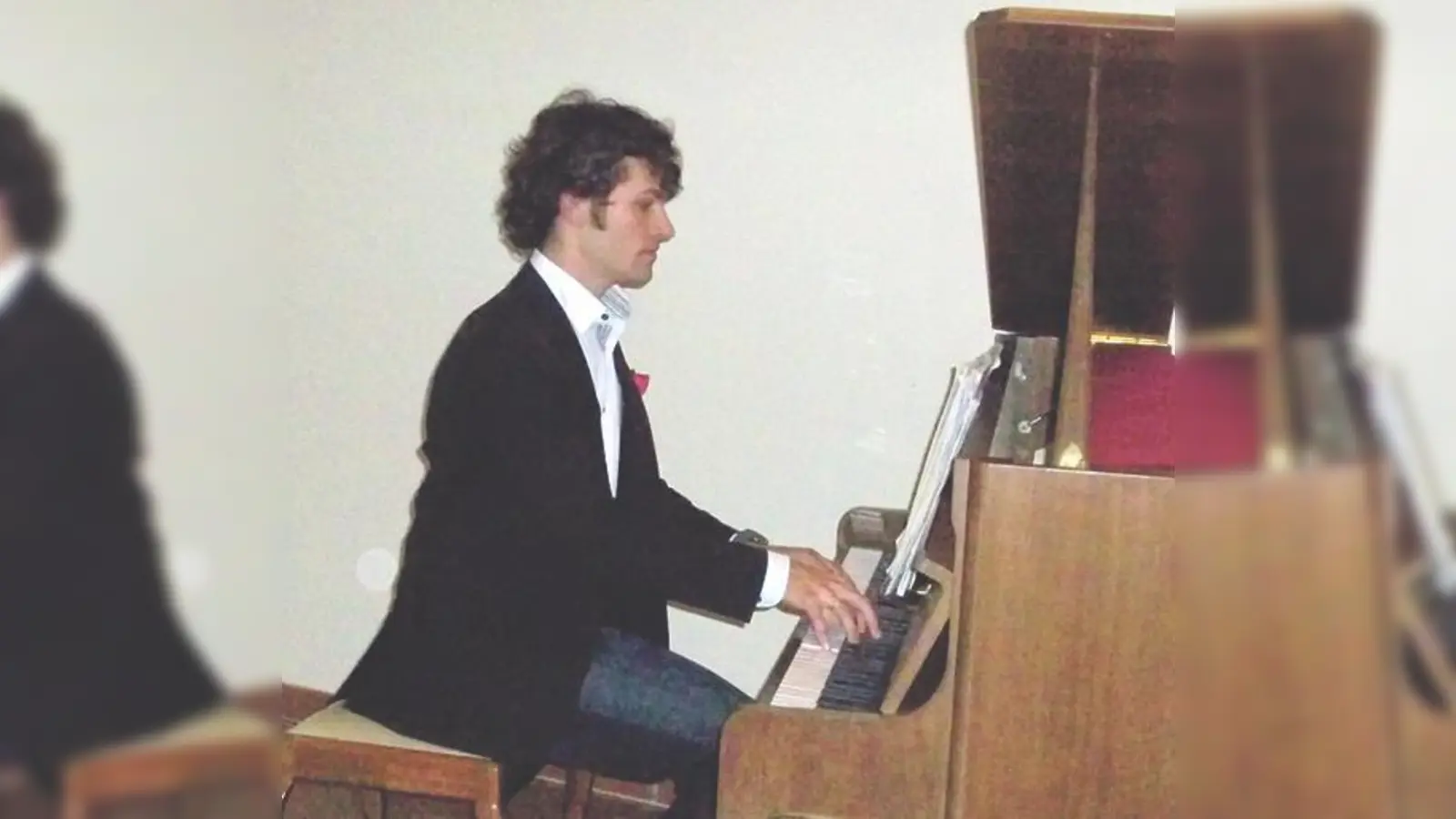 Georg Roters weihte mit Schubert und Haydn das neue Klavier ein.	 (Foto: privat)