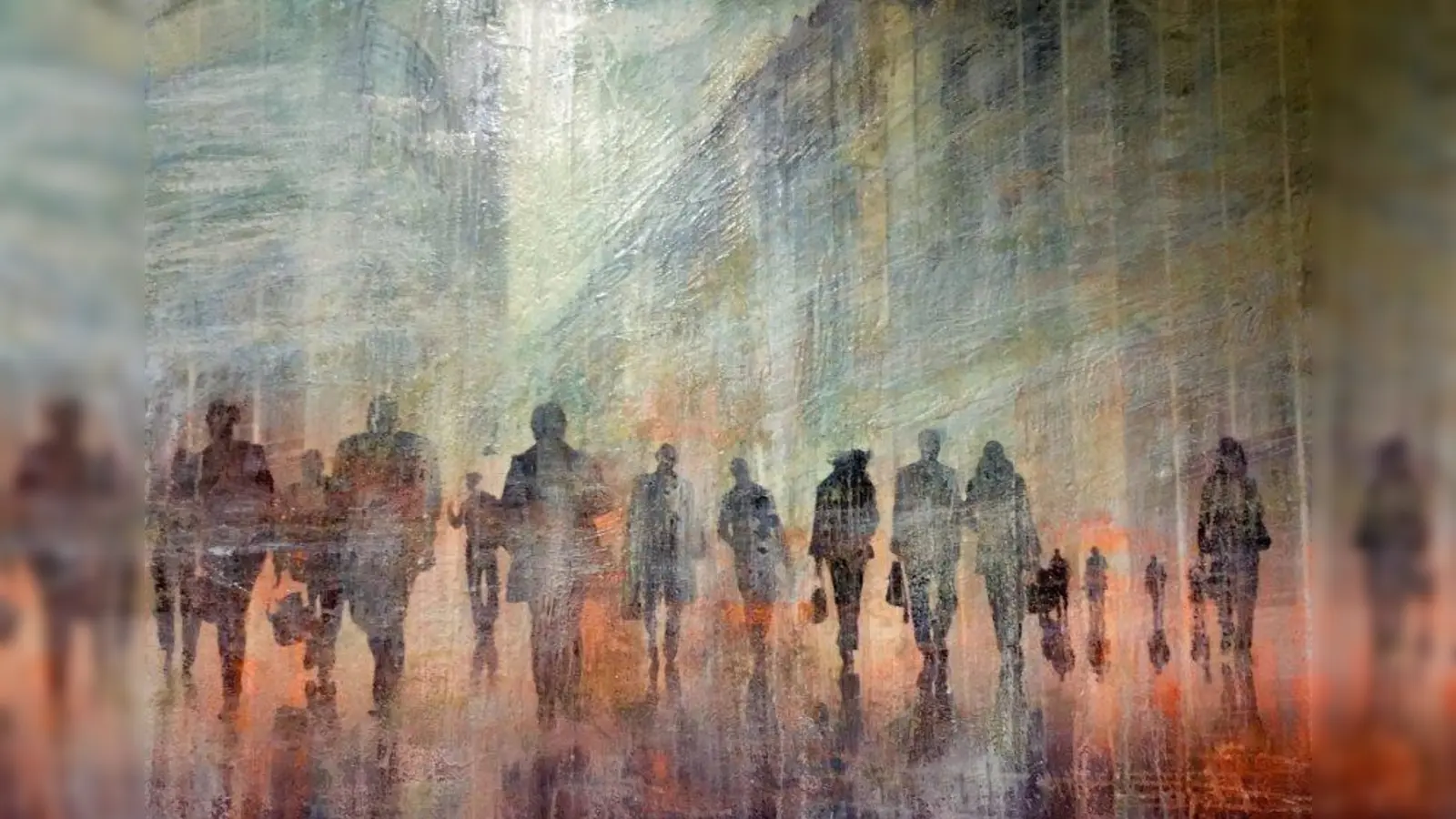 Mercedes Felgueres präsentiert ihre experimentelle Malerei im Restaurant Volkart (Volkartstr. 15). (Foto: Veranstalter)