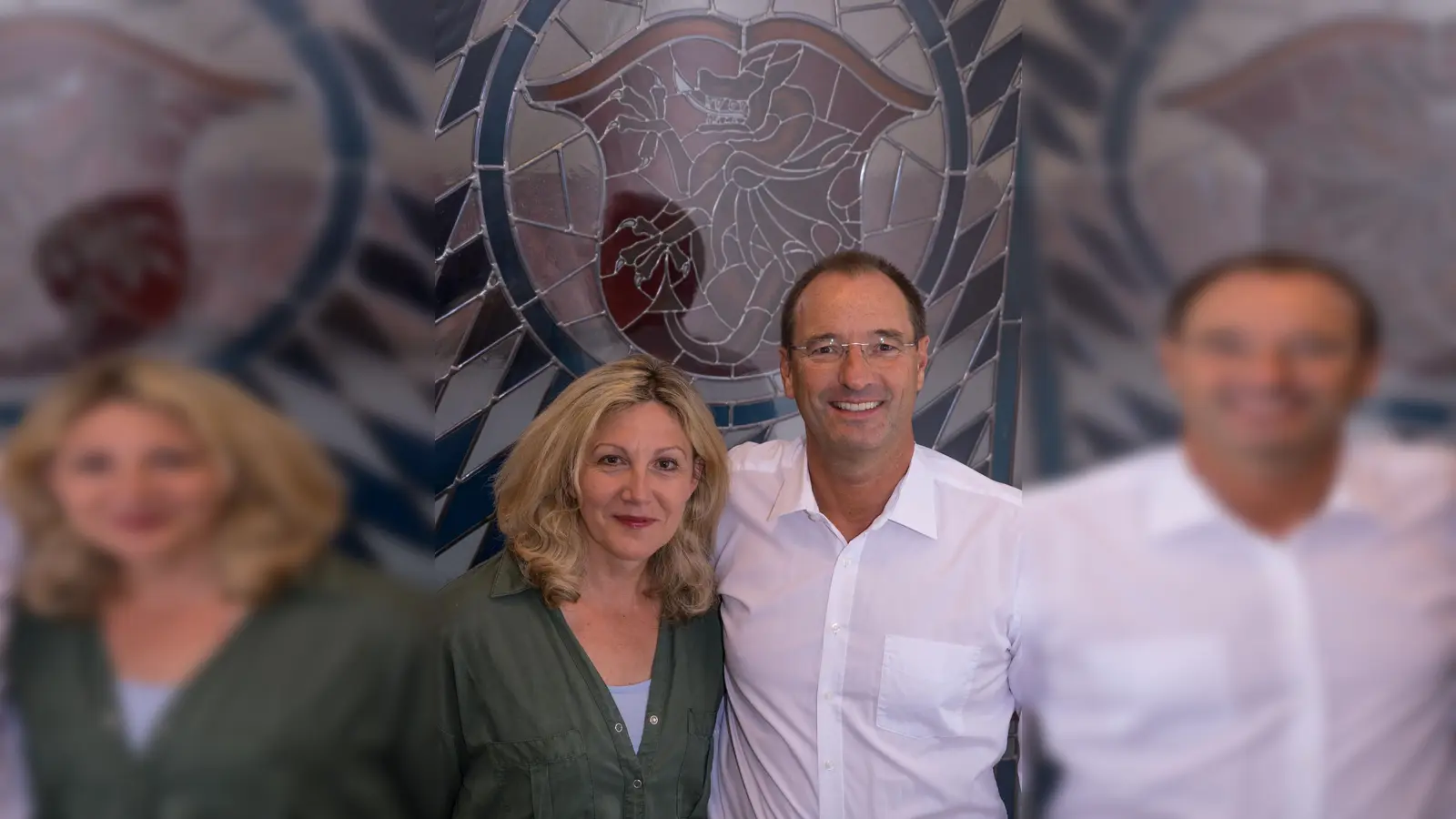 Jutta Paulini und Wolfgang Kronseder, die beiden Vorstände des KulturMarkts Wartenberg e.V. (Foto: VA)