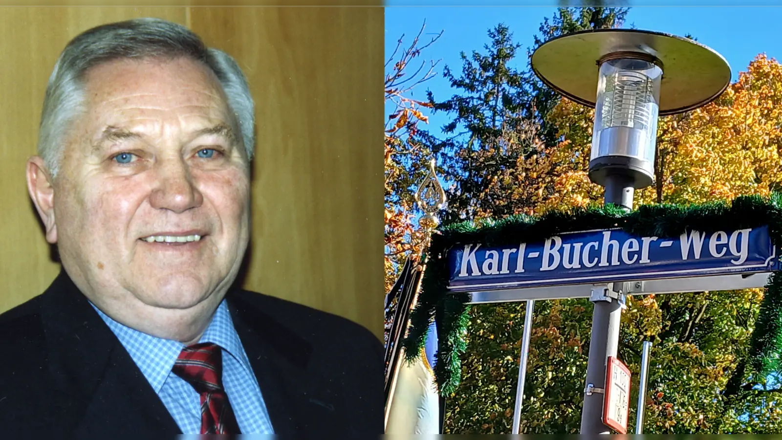 Nach Karl Bucher ist ein Weg am Moosacher St.-Martins-Platz benannt worden. (Foto: Geschichtsverein Moosach)